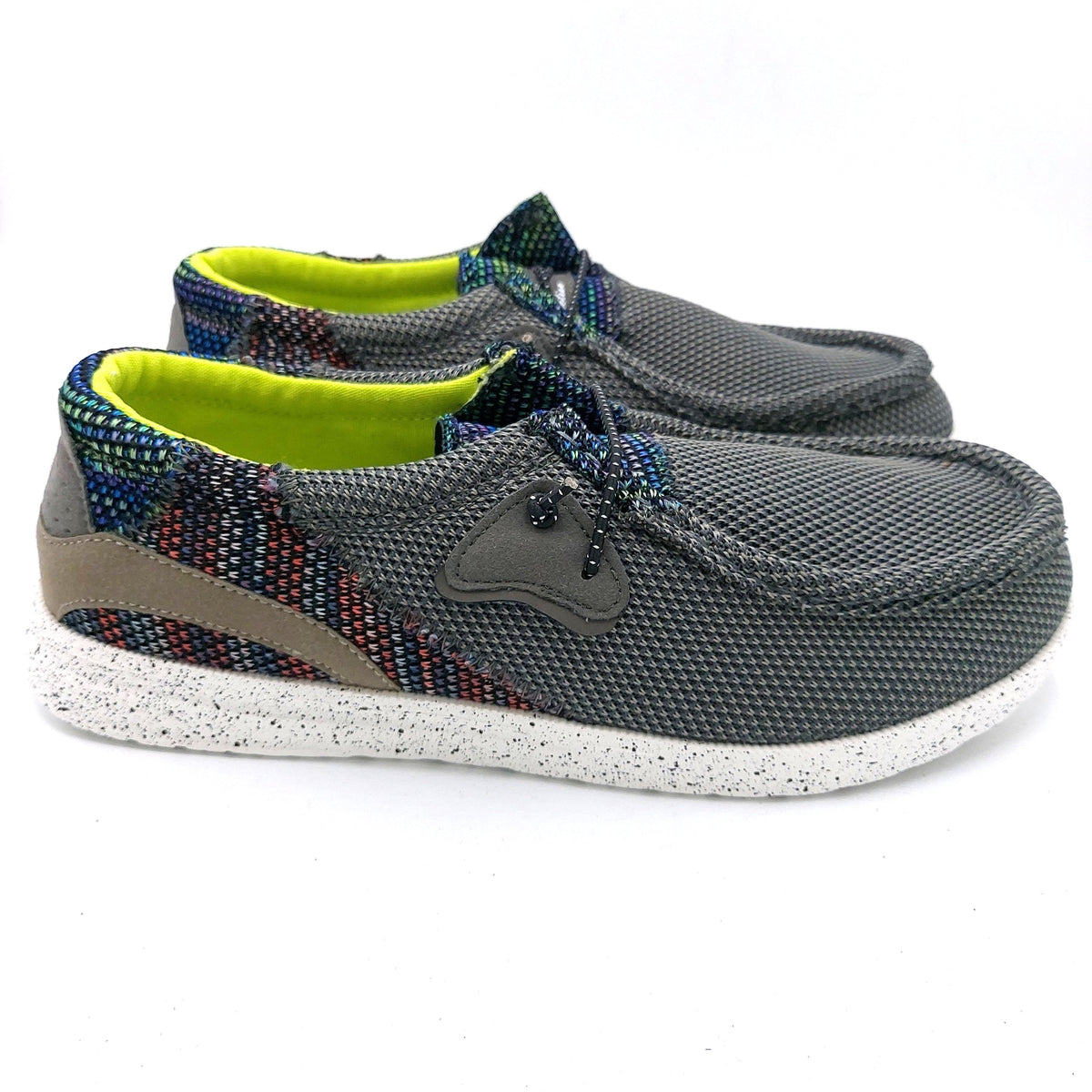 Kamsa THEO grigio sneakers uomo in tessuto Cippone shoes