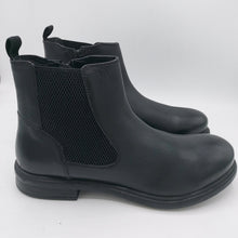 Carica l'immagine nel visualizzatore di Gallery, CafèNoir XR1001 nero stivaletto uomo in pelle con cerniera ed elastico