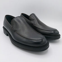 Carica l'immagine nel visualizzatore di Gallery, Bryan shoes 311 testa di moro mocassino uomo classico modello college liscio in pelle con suola in gomma