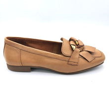 Carica l'immagine nel visualizzatore di Gallery, Valleverde 28M502 cuoio mocassino basso donna in pelle con accessorio rivestito