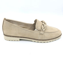 Carica l'immagine nel visualizzatore di Gallery, Tamaris 1-24200-42 beige mocassini donna bassi con tomaia in nabuk