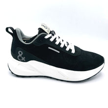 Carica l'immagine nel visualizzatore di Gallery, Extra 6699922 nero sneakers donna stringata in pelle scamosciata con tecnologia Gore-tex