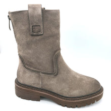 Carica l'immagine nel visualizzatore di Gallery, Tamaris 1-25470-43 bikir donna in pelle scamosciata con zip laterale e suola in gomma carrarmato