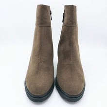 Carica l'immagine nel visualizzatore di Gallery, Comart 524778 visone stivaletto donna in alcantara con dettagli in glitter e con tacco 7 cm e plateau di 1,5 cm