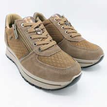 Carica l'immagine nel visualizzatore di Gallery, Igi&co 4672911 beige sneakers in camoscio con lacci e cerniera con soletta estraibile