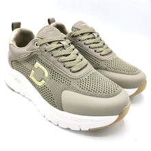 Carica l'immagine nel visualizzatore di Gallery, Donna serena 145671DM tortora sneakers donna in tessuto con chiusura allaccio. Dotato di una suola super leggera in gel e gomma