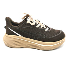 Carica l'immagine nel visualizzatore di Gallery, Tamaris 1-23705-47 mocca sneakers donna stringata in tessuto tecnico e gomma alta super leggera