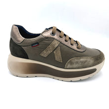 Carica l'immagine nel visualizzatore di Gallery, Callaghan 61605 trufa sneakers donna stringata in pelle e camoscio