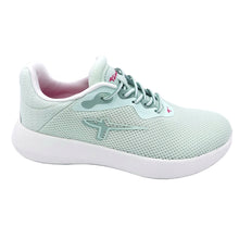 Carica l'immagine nel visualizzatore di Gallery, Tamaris 1-23710-46 menta sneakers donna in tessuto ultra leggere con soletta estraibile in ortholite e lacci fissi elasticizzati