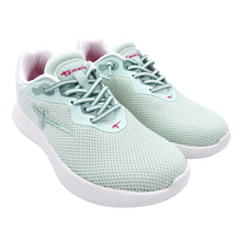 Carica l'immagine nel visualizzatore di Gallery, Tamaris 1-23710-46 menta sneakers donna in tessuto ultra leggere con soletta estraibile in ortholite e lacci fissi elasticizzati