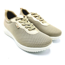 Carica l&#39;immagine nel visualizzatore di Gallery, Enval 5764733 beige sneakers donna bassa con lacci elasticizzati e tomaia in tessuto
