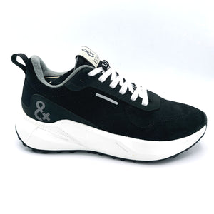 Extra 6699922 nero sneakers donna  stringata in pelle scamosciata con tecnologia Gore-tex 