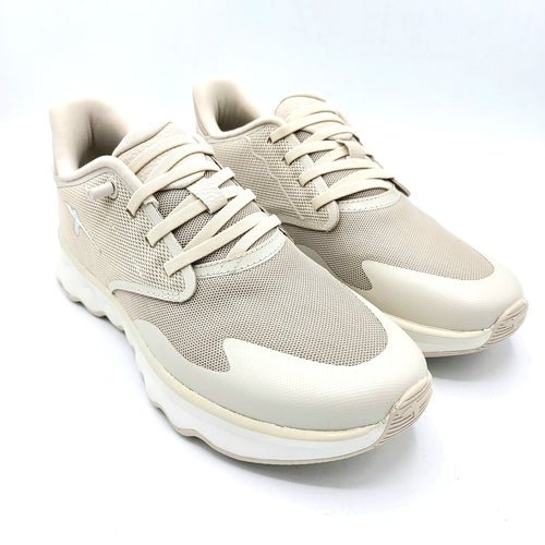 Tamaris 1-2370044 beige sneakers donna in tessuto tecnico dotato di laccio elasticizzato co soletta estraibile in memory foam