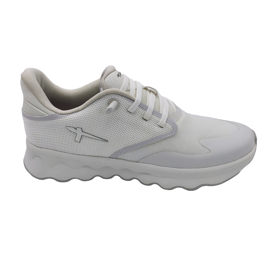 sneakers donna in tessuto tecnico e soletta estraibile