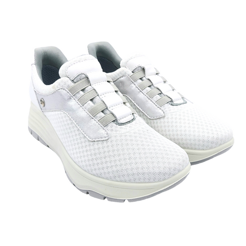 Enval 7772122 bianco in tessuto con lacci elasticizzati e con sistema EASY FIT per una calzata più facle