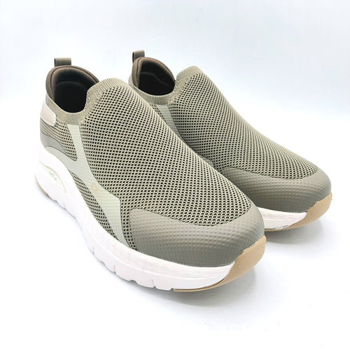 Donna serena 145672DM fango slip on donna in tessuto elasticizzato con suola in gel 