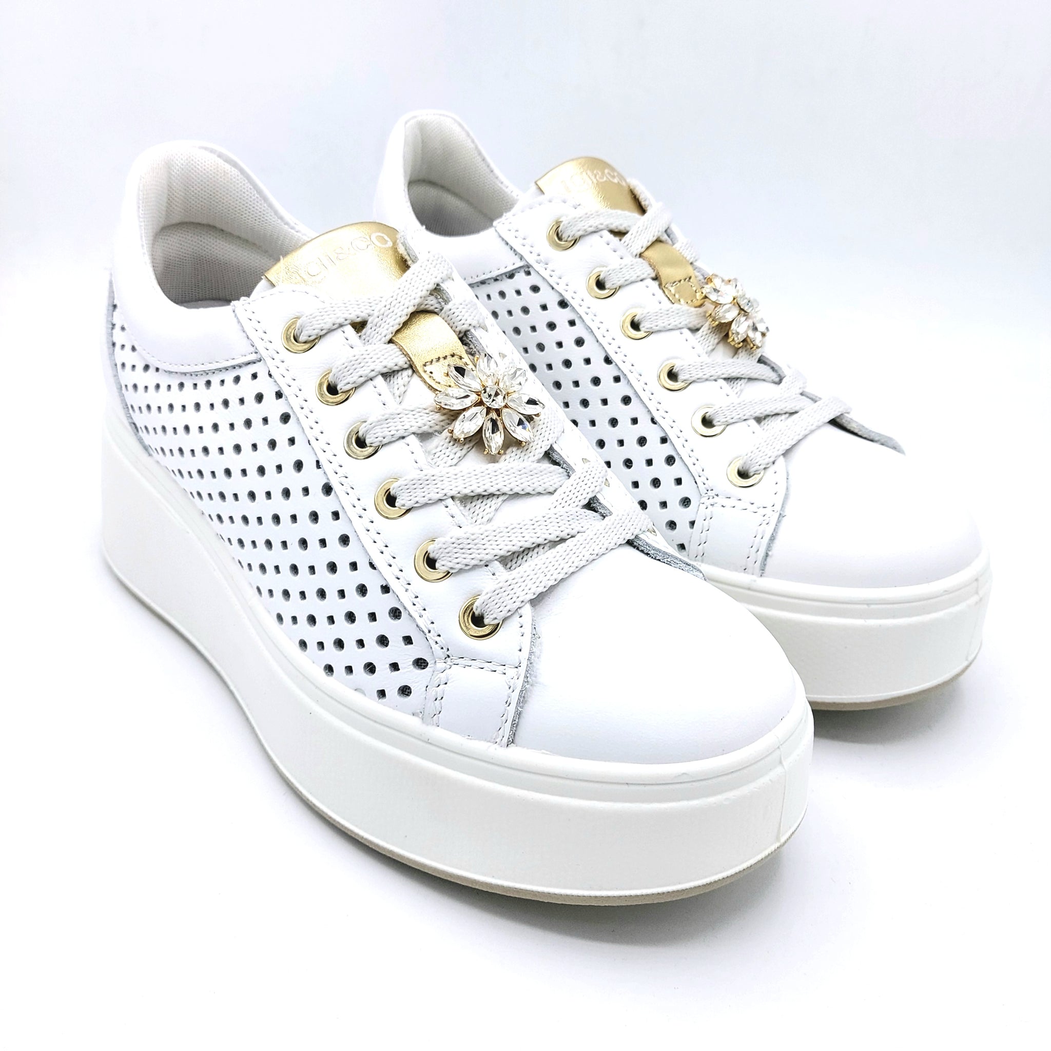 IgiECo IGI & CO Sneakers donna con stringhe e zip