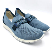 Carica l'immagine nel visualizzatore di Gallery, Enval 1263844 avio slip on in tessuto elasticizzato con applicazione decorativa frontale e soletta estraibile in memory foam
