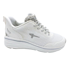 Carica l'immagine nel visualizzatore di Gallery, Tamaris 1-23737-46 bianco sneakers step-in donna in tessuto con soletta estraibile in ortholite
