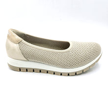 Carica l'immagine nel visualizzatore di Gallery, Igi&amp;co 1149922 crema ballerina in tessuto con soletta estraibile in memory foam

