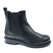 Carica l'immagine nel visualizzatore di Gallery, Vueva WH503H09 nero stivaletto basso in pelle con chiusura con cerniera
