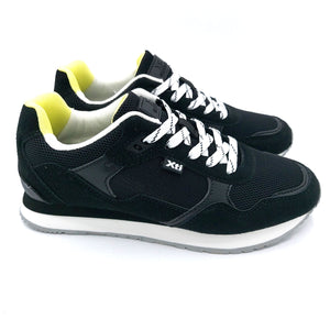 Xti 43759 nero sneakers donna con lacci