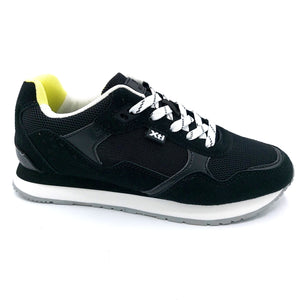 Xti 43759 nero sneakers donna con lacci