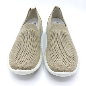 Igi&co 1662833 taupe slip on donna in tessuto con soletta estraibile in memory foam