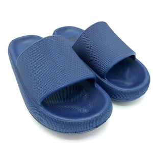 xti 44489 blu ciabatta donna interamente in gomma, ideale per la spiaggia e per camminare in comodità