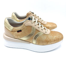 Carica l&#39;immagine nel visualizzatore di Gallery, Callaghan 51201 naturale sneakers donna stringate
