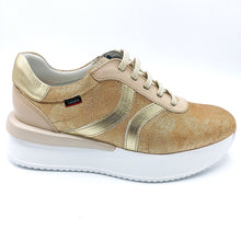 Carica l&#39;immagine nel visualizzatore di Gallery, Callaghan 51201 naturale sneakers donna stringate
