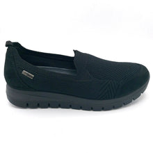 Carica l&#39;immagine nel visualizzatore di Gallery, Enval 2767200 nero slip on donna in tessuto traspirante e impermeabile con soletta estraibile in memory foam
