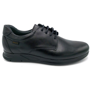 Himalaya 2771 nero scarpa casual modello derby con lacci con suola in gomma