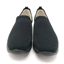 Carica l&#39;immagine nel visualizzatore di Gallery, Enval 3757600 nero sneakers slip on elasticizzato con soletta estraibile in memory foam e suola in gomma
