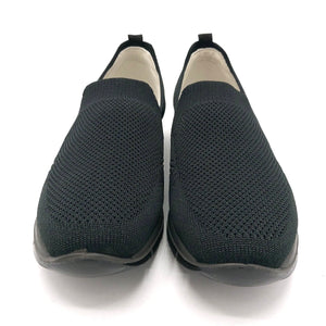 Enval 3757600 nero sneakers slip on elasticizzato con soletta estraibile in memory foam e suola in gomma