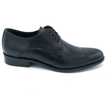 Carica l&#39;immagine nel visualizzatore di Gallery, Herry sax D117 nero monogramma scarpa uomo elegante con monogramma
