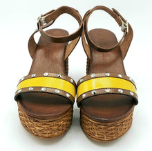 Carica l&#39;immagine nel visualizzatore di Gallery, Cinzia soft CB85389 giallo sandalo donna con tacco
