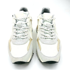 Replay RS4M0001S bianco oro sneakers donna con lacci